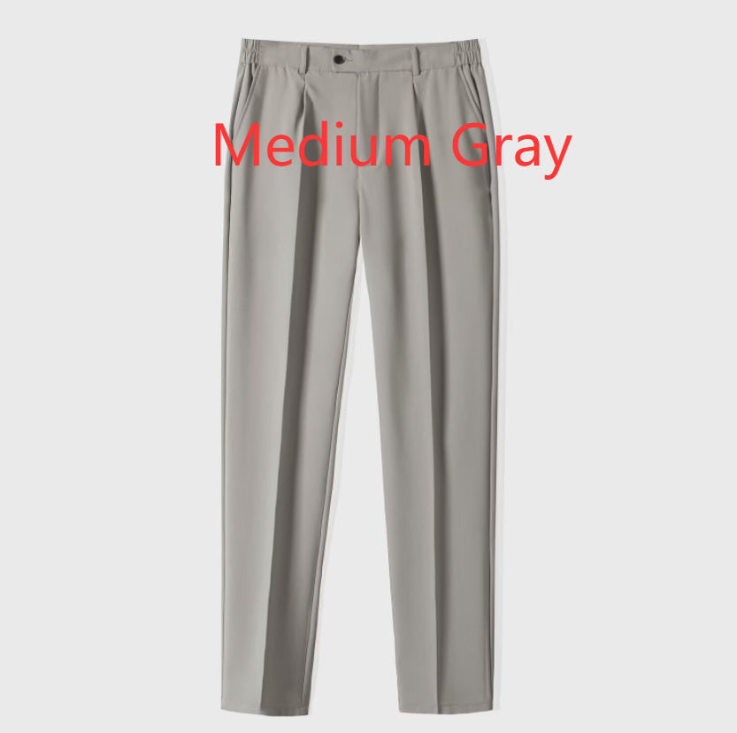 Business Anti-Wrinkle Non-ironing Suit Pants Men's Drape